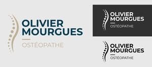 Création de logotype pour un Ostéopathe à domicile