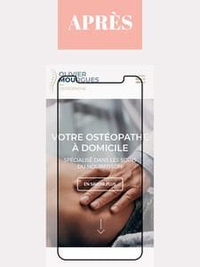 Après la refonte du site internet d'Olivier Mourgues
