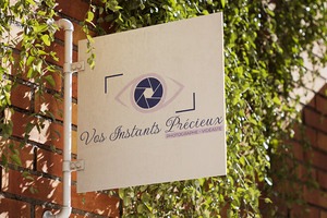 Refonte d'identité visuelle pour photographe dans la Loire. Création de logo et carte de visite à Saint-Romain-le-Puy et dans toute la Loire.